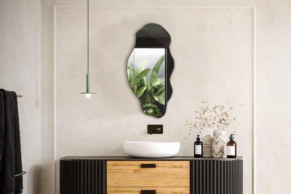 Asymmetrische spiegel vlek 45x90