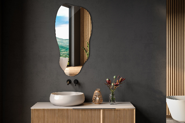 Organische spiegel decoratieve vormen 40x80