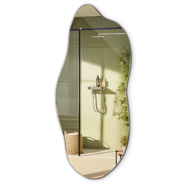 Spiegel asymmetrisch modern 45x100 cm