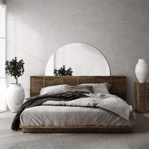 Spiegel halfrond 30x60 cm