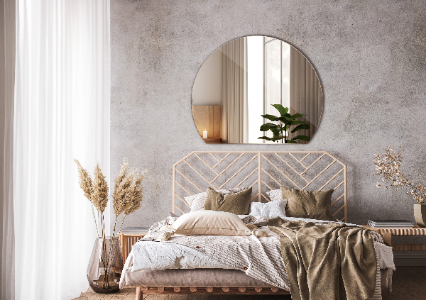 Spiegel rond afgesneden 70x80 cm