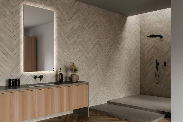 Rechthoekige spiegel met LED-achtergrondverlichting 100x70 cm