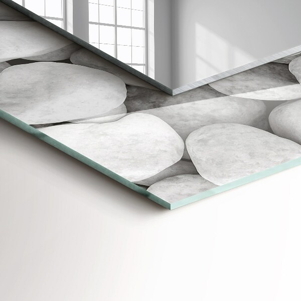 Spiegel met decoratie Abstracte lijnen