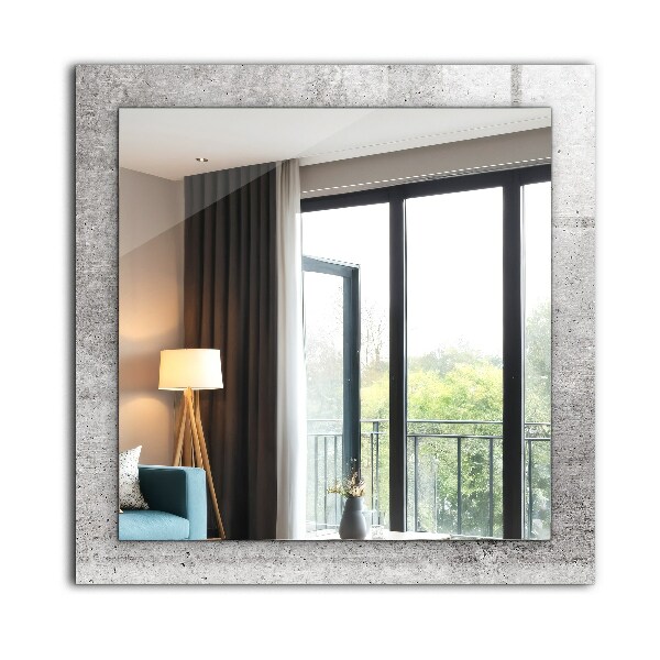 Wandspiegel decoratieve print Cement muur structuur