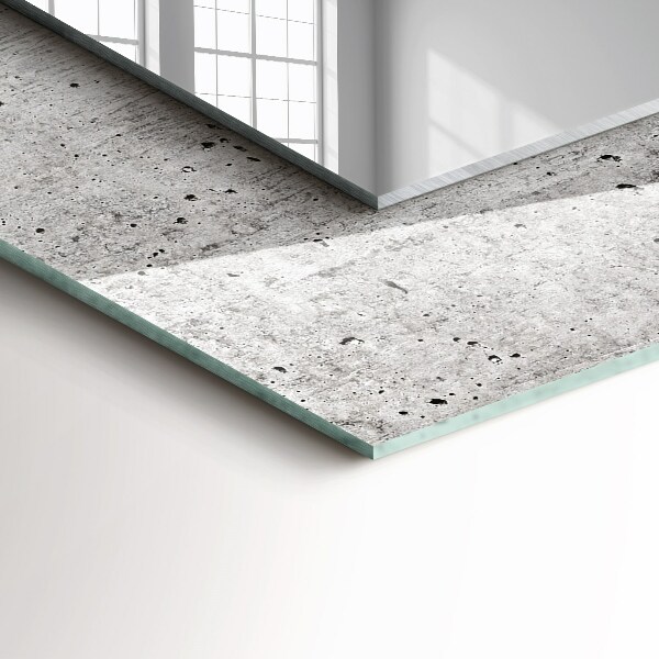 Wandspiegel decoratieve print Cement muur structuur