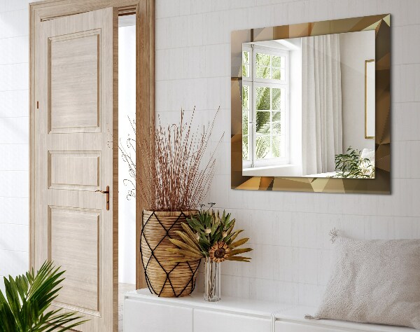 Spiegel met decoratie Geometrische vormen