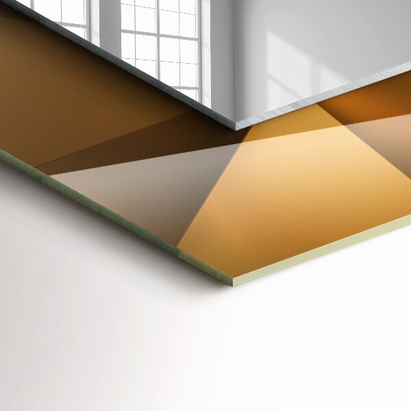 Spiegel met decoratie Geometrische vormen