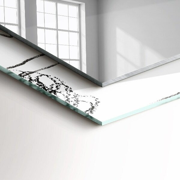 Wandspiegel decoratieve print Moderne abstracte sjablonen