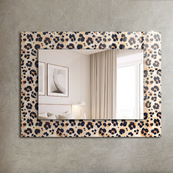Wandspiegel decoratieve print Luipaard patroon