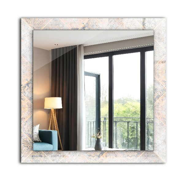 Wandspiegel decoratieve print Tegels met patroon