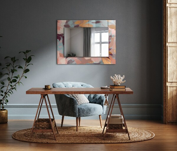 Spiegel met print Vrolijke katten