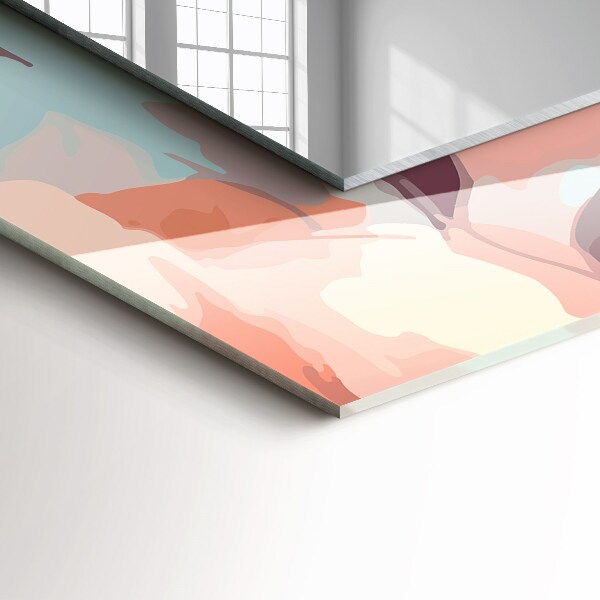 Spiegel met print Vrolijke katten