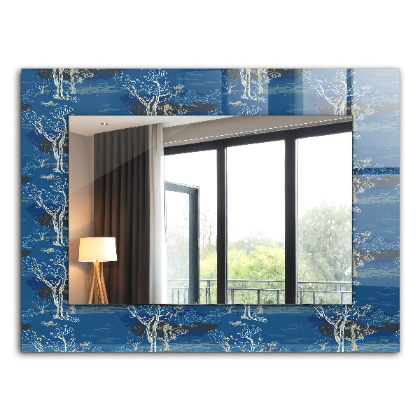 Wandspiegel decoratieve print Etnisch patroon