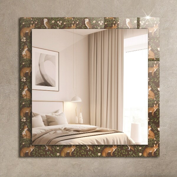 Wandspiegel decoratieve print Volta en gufo