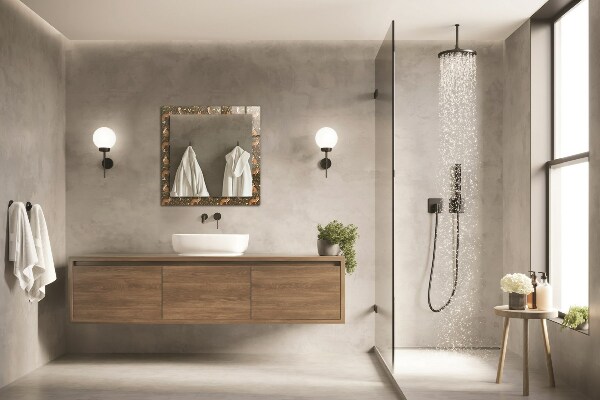 Wandspiegel decoratieve print Volta en gufo