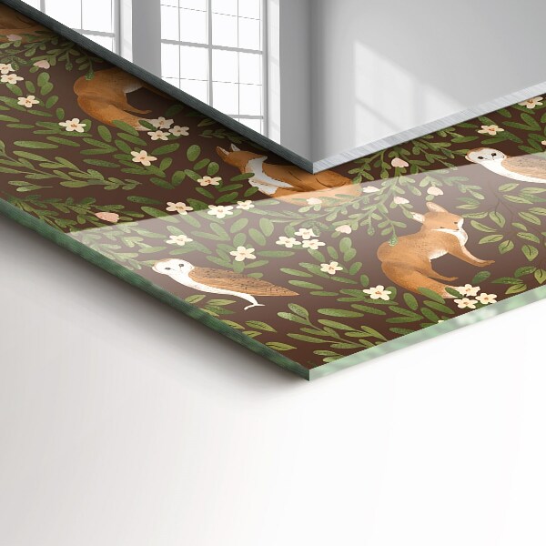 Wandspiegel decoratieve print Volta en gufo