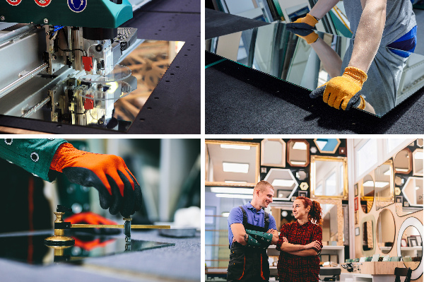 Ronde spiegel met LED-achtergrondverlichting fi 90 cm