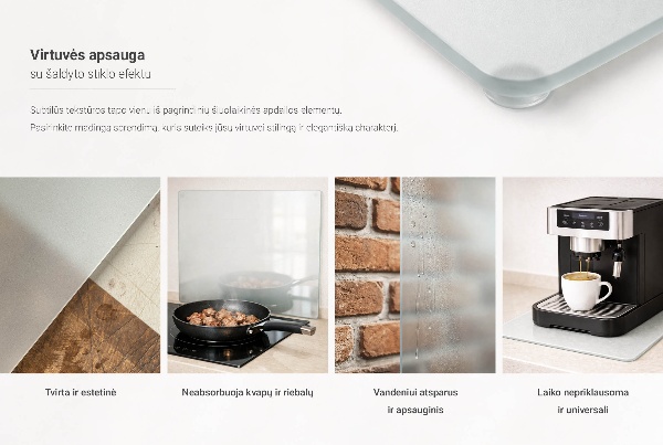 Afdekplaat voor kookplaat, set van 2 stuks van 30 x 52 cm