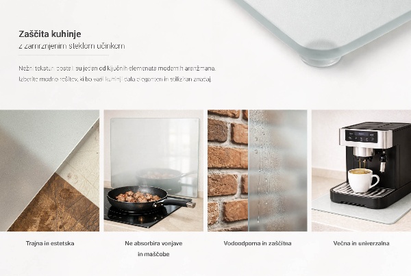 Afdekplaat voor kookplaat, set van 2 stuks van 30 x 52 cm