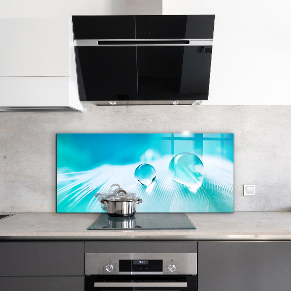 Spatplaat keuken Dauw op de tere veer