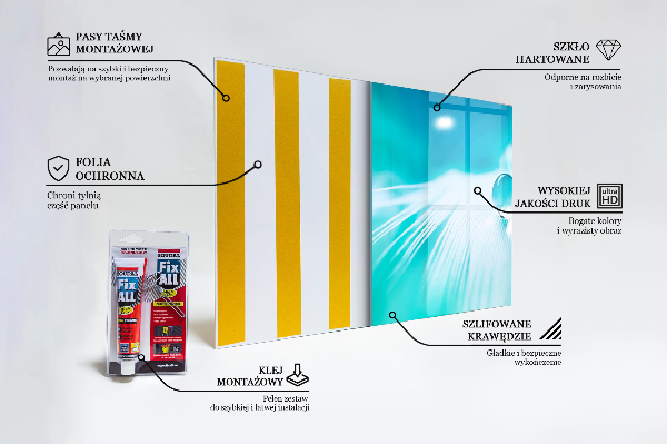 Spatplaat keuken Dauw op de tere veer