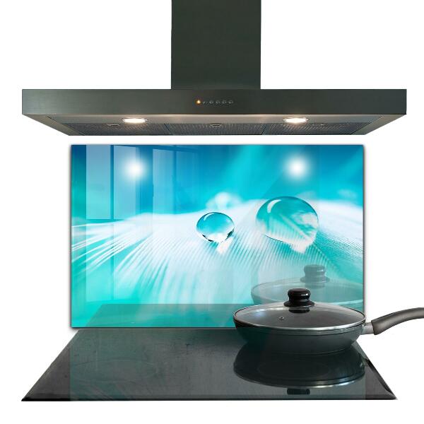 Spatplaat keuken Dauw op de tere veer