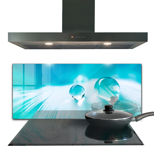 Spatplaat keuken Dauw op de tere veer