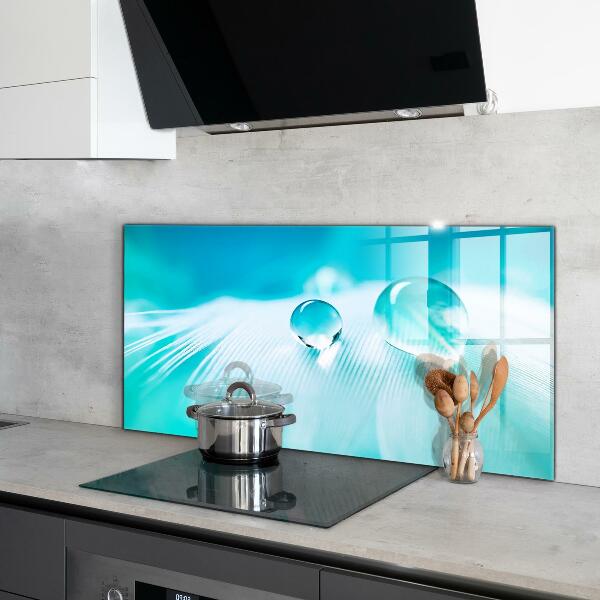 Spatplaat keuken Dauw op de tere veer