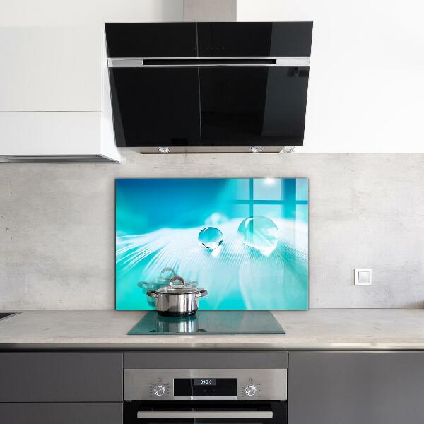 Spatplaat keuken Dauw op de tere veer