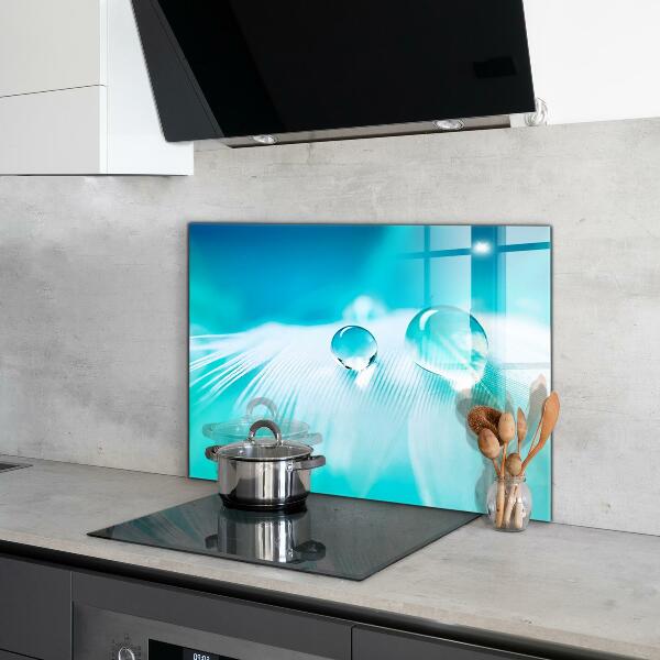 Spatplaat keuken Dauw op de tere veer