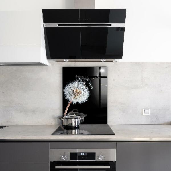 Achterwand keuken Paardenbloem in de wind