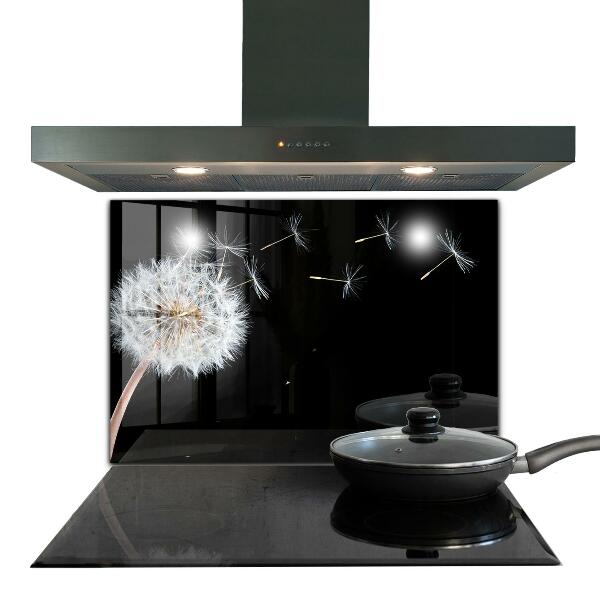 Achterwand keuken Paardenbloem in de wind