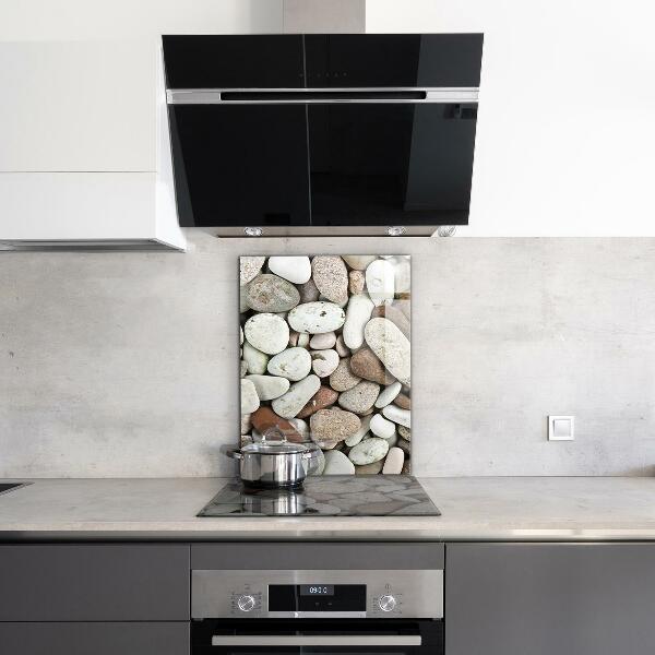 Keuken achterwand glas Rotsachtig strand