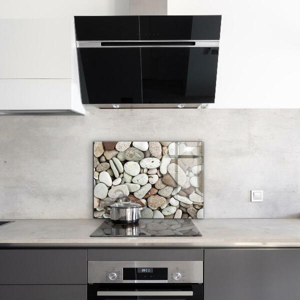 Keuken achterwand glas Rotsachtig strand