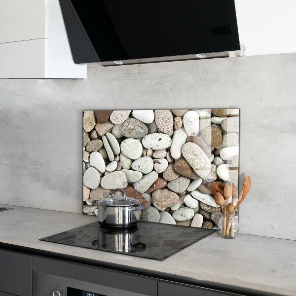 Keuken achterwand glas Rotsachtig strand