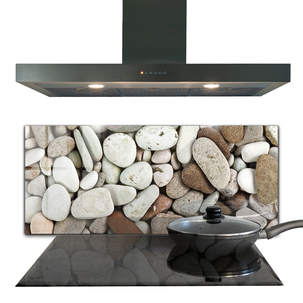 Keuken achterwand glas Rotsachtig strand
