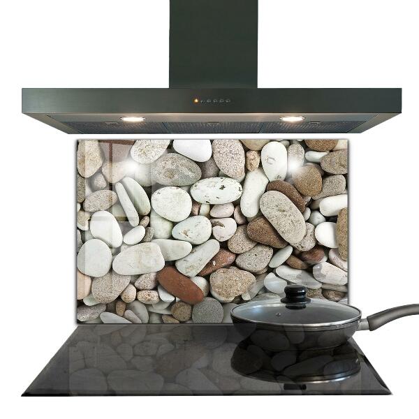 Keuken achterwand glas Rotsachtig strand