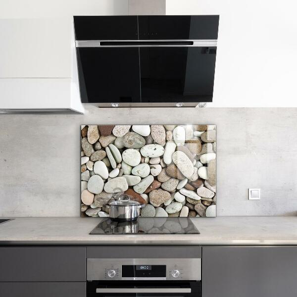 Keuken achterwand glas Rotsachtig strand
