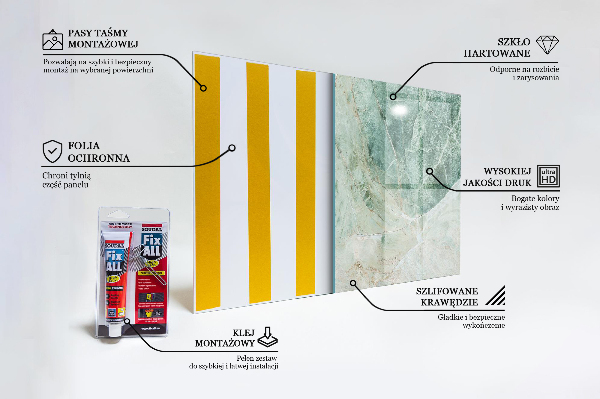 Foto achterwand keuken Marmersteenstructuur