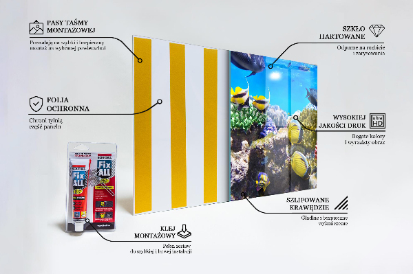 Spatplaat keuken Koraalrif van de Rode Zee