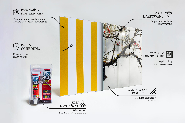 Achterwand keuken Landschapsrust