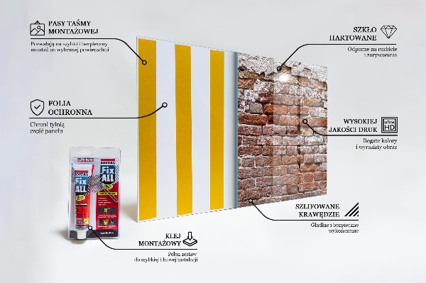 Foto achterwand keuken Muur van natuursteen en bakstenen