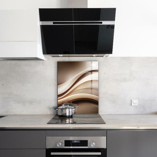 Foto achterwand keuken Energiegolfabstractie