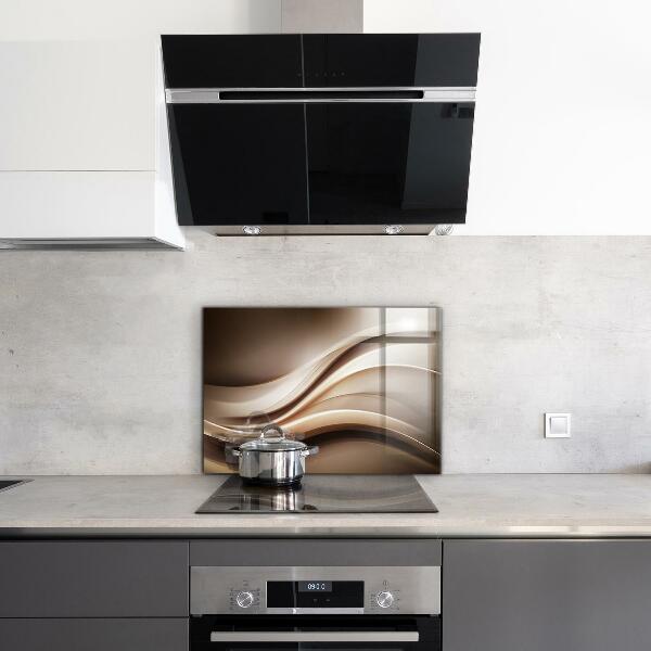 Foto achterwand keuken Energiegolfabstractie