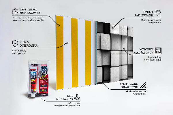 Achterwand keuken Kubussen Geometrisch patroon