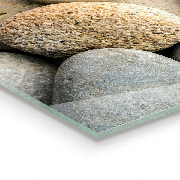 Keuken achterwand glas Rotsachtig strand