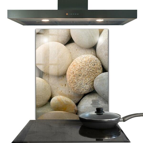 Keuken achterwand glas Rotsachtig strand
