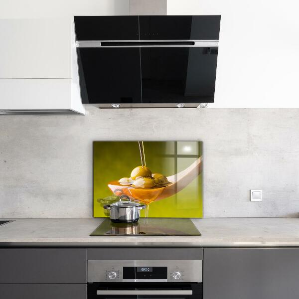 Foto achterwand keuken Versgeperste olijfolie