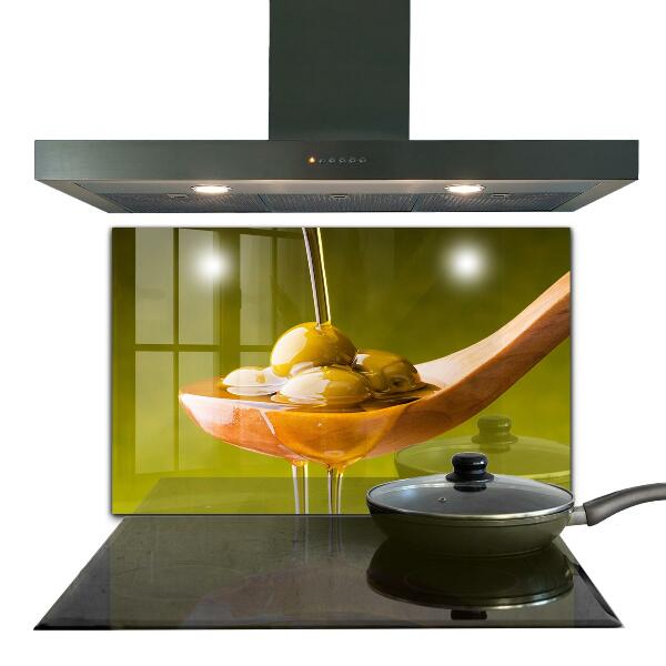 Foto achterwand keuken Versgeperste olijfolie