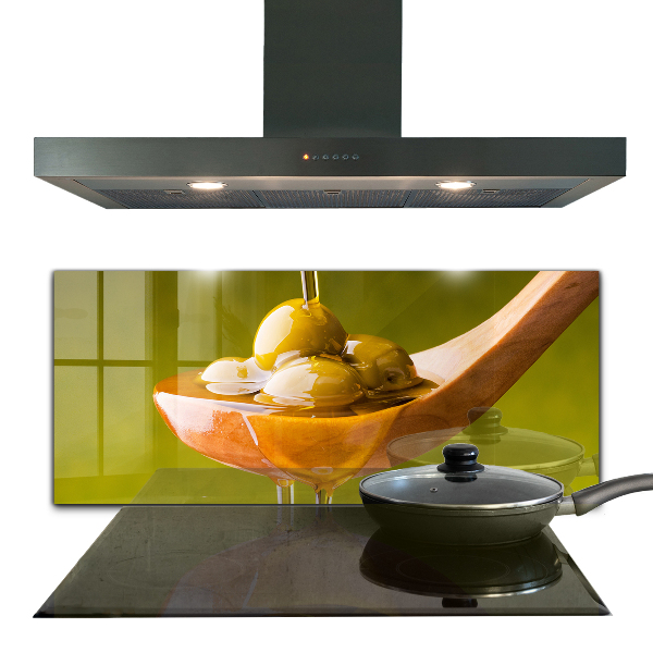 Foto achterwand keuken Versgeperste olijfolie